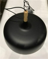 Hanging lamp, 18 1/2 inches diameter, not tested