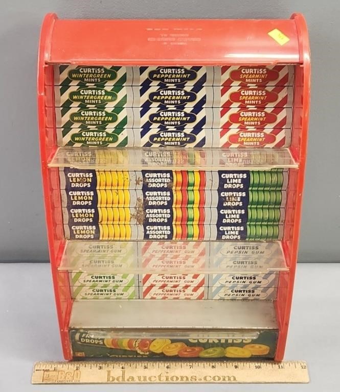 Curtiss Candy Co Counter Store Display