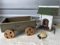 Wood Wagon, Décor Bird House & more
