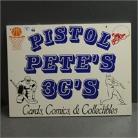 Pistol Pete's Collectibles Sign