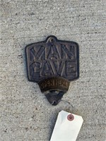 Cast Iron Man Cave Bottle Opener Decor