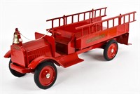 Restored Keystone Packard Ladder Fire Truck