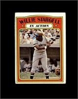 1972 Topps #448 Willie Stargell IA VG to VG-EX+