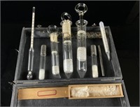Insemination kit glass suringes & thermometors