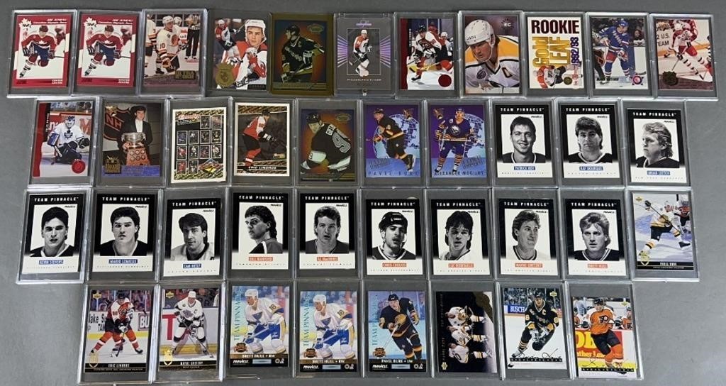 39pc 1990s NHL Hockey Insert Cards w/ HOF
