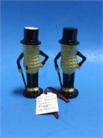 Planters Plastic Mr. Peanut Salt & Pepper Shakers