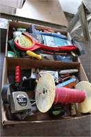 2 BOXES OF ASSORTED TOOLS