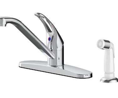 Project Source Single Handle Kitchen Faucet $45