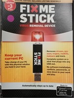 FixMeStick virus removal device new in box
