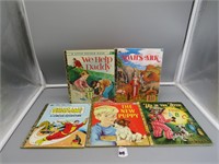 Assortment of 5 Little Golden Books