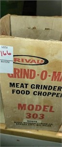 Rival grind o mat...meat grinder/food chopper