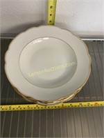 Mitterteich Bavaria 6 Bowls 9.25"