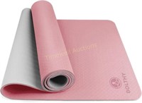 Bolthy Yoga Mat (72x24) - 6mm TPE Pink