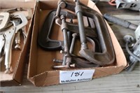 5 C Clamps Various Sizes