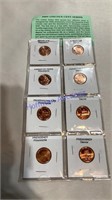 2009 Lincoln cent series set