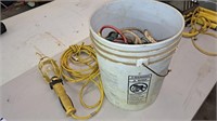 Trouble light, bungee cords, miscellaneous