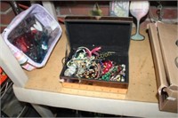 COSTUME JEWELRY IN BOX