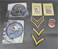 (E) Army Cobra Patches, Military Rank Patches,