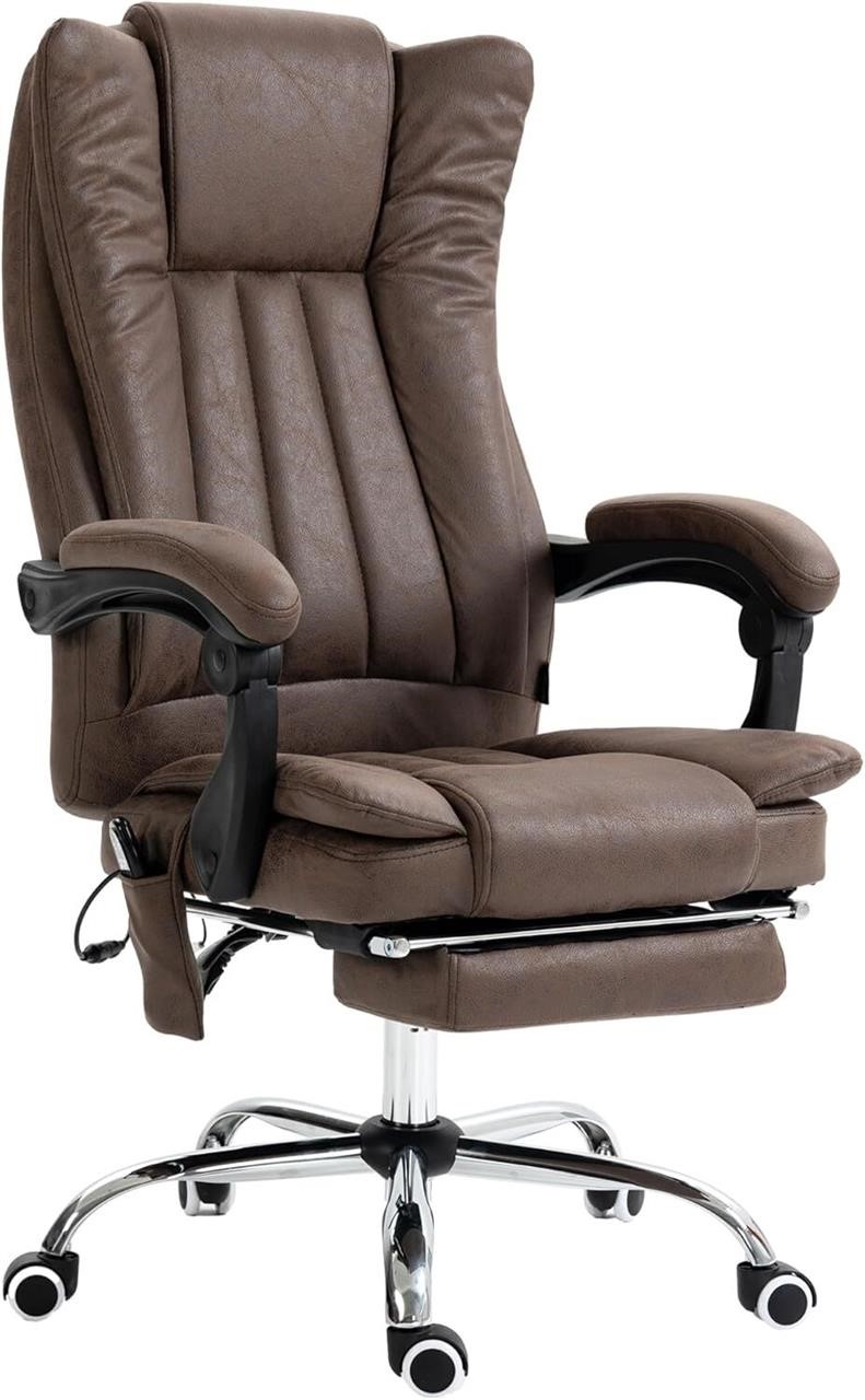 $167  Vinsetto Microfiber Office Chair  High Back