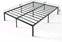 Like New BedStory, 16" Platform Bed Frame Steel Sl