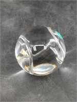 Tiffany and Co. crystal baseball in excellent cond