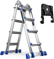 HBTower Ladder, A Frame 4 Step Extension Ladder
