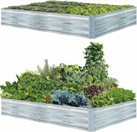 Galvanized Raised Garden Beds for Vegetables Large