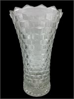 Tall Fostoria American Cubist Whitehall Vase