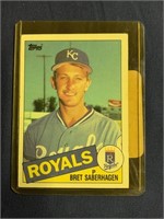 TOPPS 1985 BRET SABERHAGEN ROOKIE