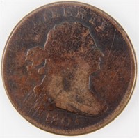 Coin United States 1805 Half Cent Rare