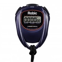 New Robic Water Resistant 2 Memory Stop Watch