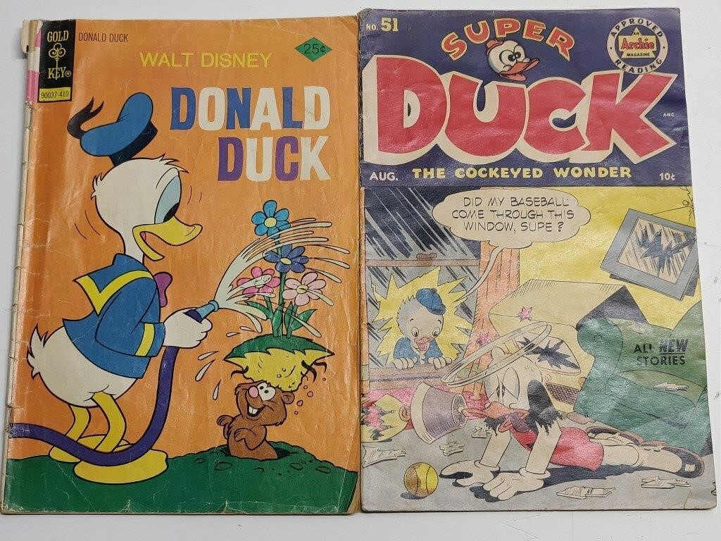 1953 Super Duck & Donald Duck Comics