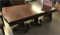Ornate Double Pedestal Dining Table
