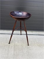 Antique Wood Bowl Stand*