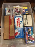 BOX OF SOCCER CARDS