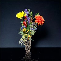 Tall Faux Floral Arrangement