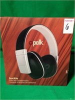 POLK BUCKLE OVER -EAR HEADPHONES