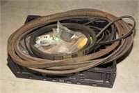 Crate of asstd new & used drive belts: