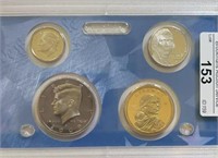 2009 (4) Coin Proof Set No Box