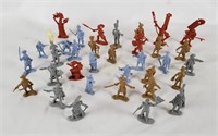 Various Military Plastic Figures, Civil War Etc.