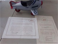 Hallmark classic plane signed