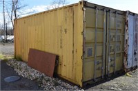 20' steel and wood deck intermodal/sea container