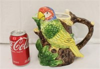 Ceramic Parrot Pitcher