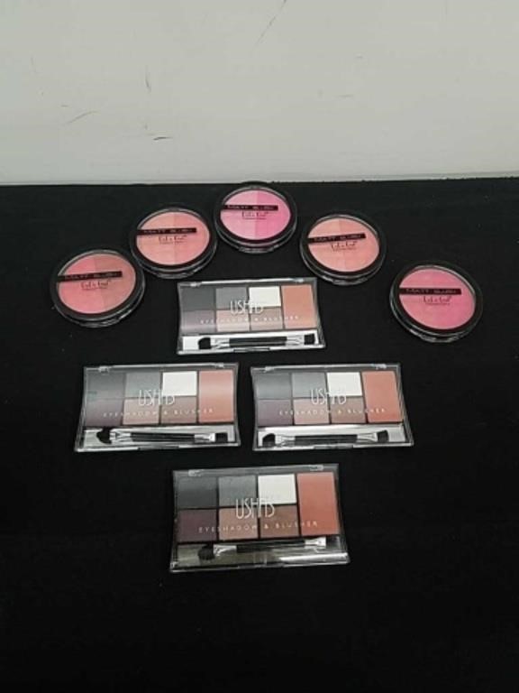 Eyeshadow and blush