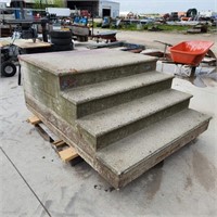 4 Step Cement Slab 60"W