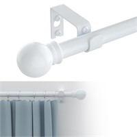 Curtain Rods for windows 32 to 48 inch, 5/8 inch D