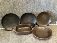 Old Wood Bowls Bundle
