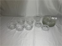 Various clear glass