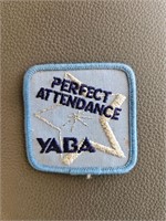 Vintage Perfect Attendance Yaba Bowling Patch