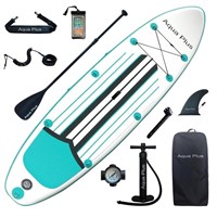 Aqua Plus 6inches Thick Inflatable SUP for All Ski